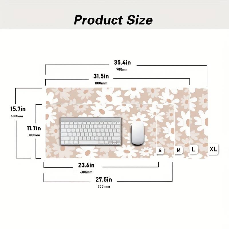 Mouse Pad Size 23.6X11.7Inch