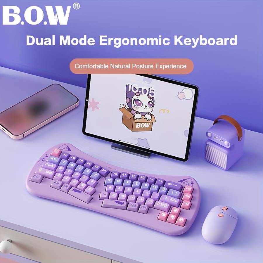 Keyboard Color Purple