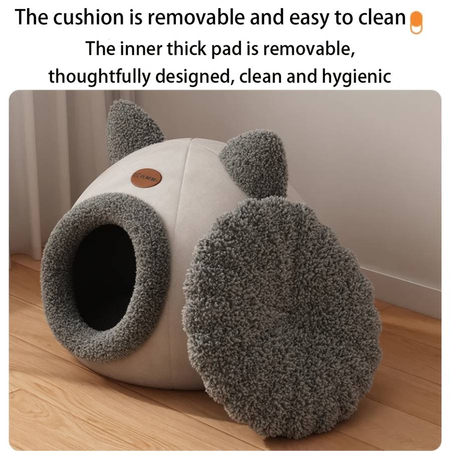 Pet Supplies Color Gray 40 X 40 X 40 Large Size Suitable For Cats Under 15 Catties