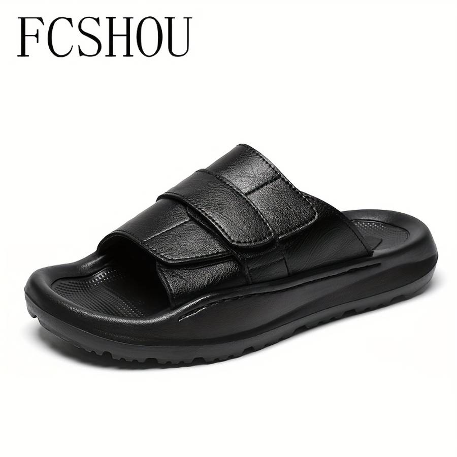 Men Slippers Summer Style Navy Blue Size Uk 7.5 To 8