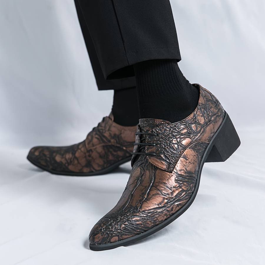 Mens Leather Shoes Color Figure 1 Sizeuk 4