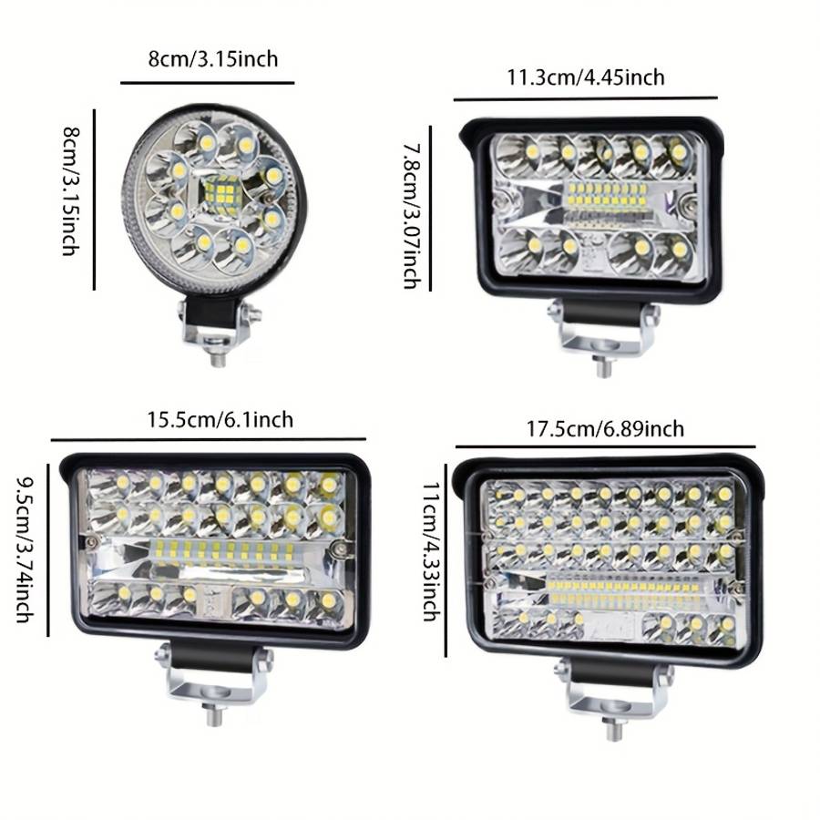 Car Lights Model Square 5Inch