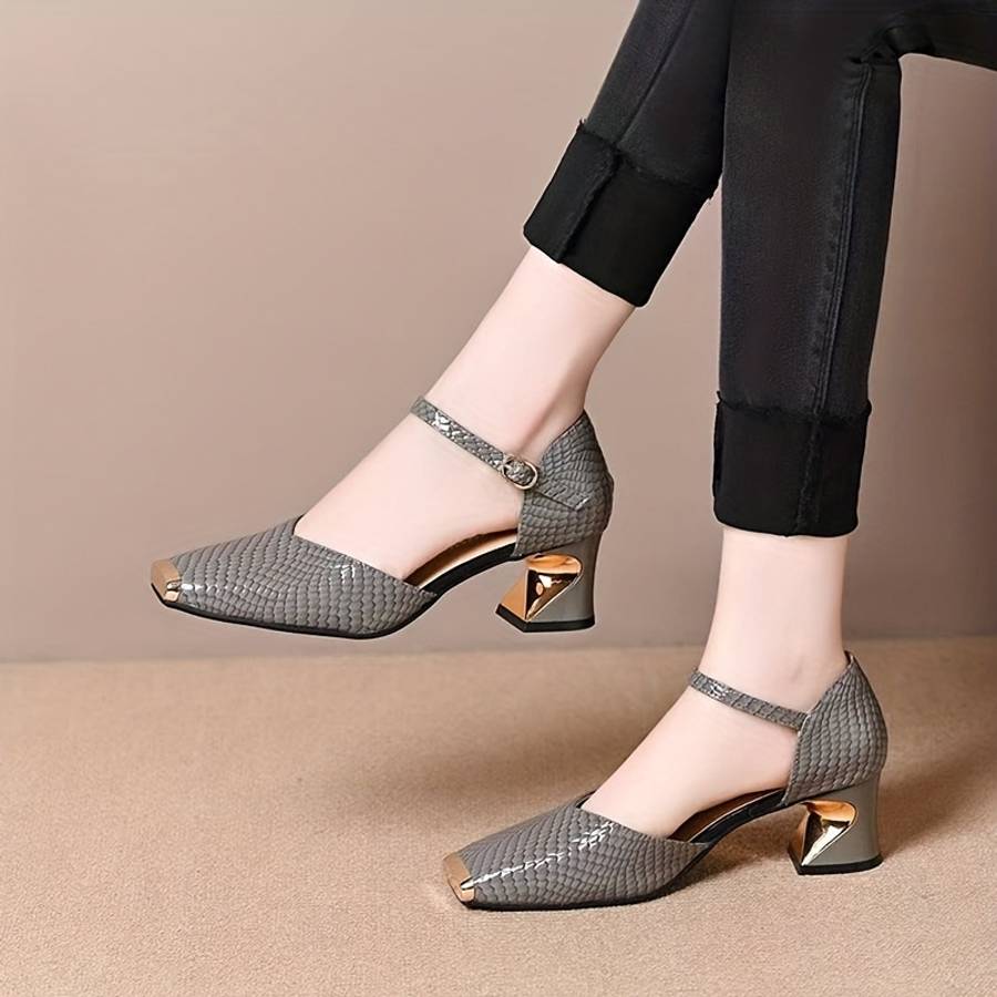 Women S High Heels Color Grey Sizeuk 4