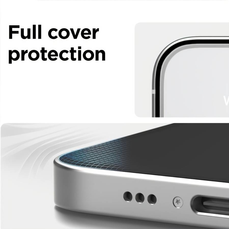 Screen Protector Color 3 Piecestransparent Compatible Model Iphone 5