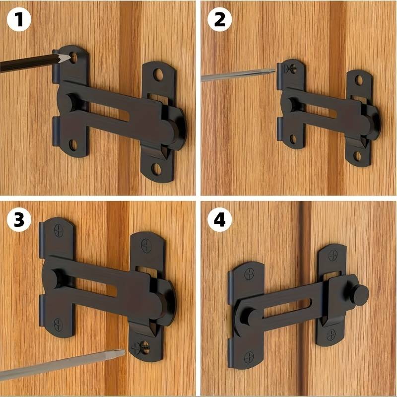 Lock Color Black 7X5Mm