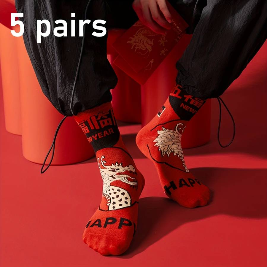 Women S Socks Color 5 Pairs Of Five Blessings Size Onesize