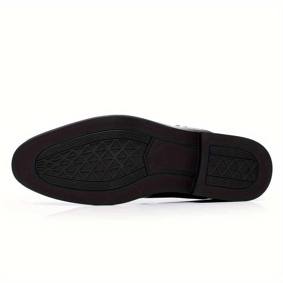 Mens Leather Shoes Color Black Sizeuk 9.5