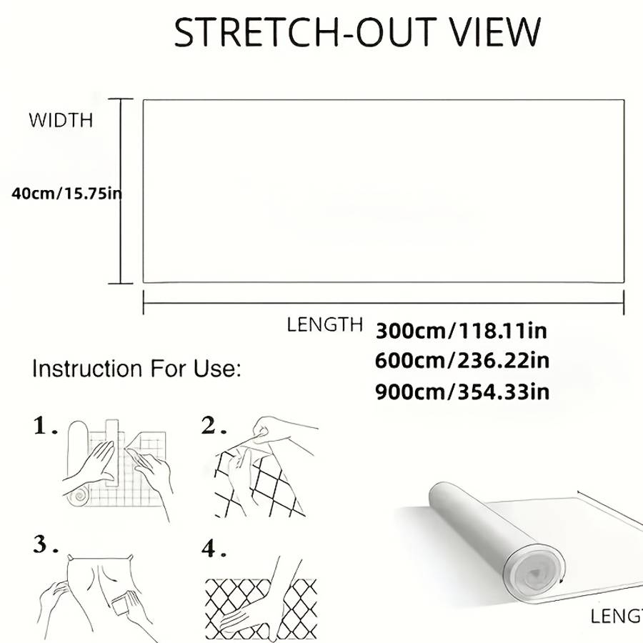 Self Adhesive Floor Stickers Why993 40Cm*300Cm 15.75In*118.11In