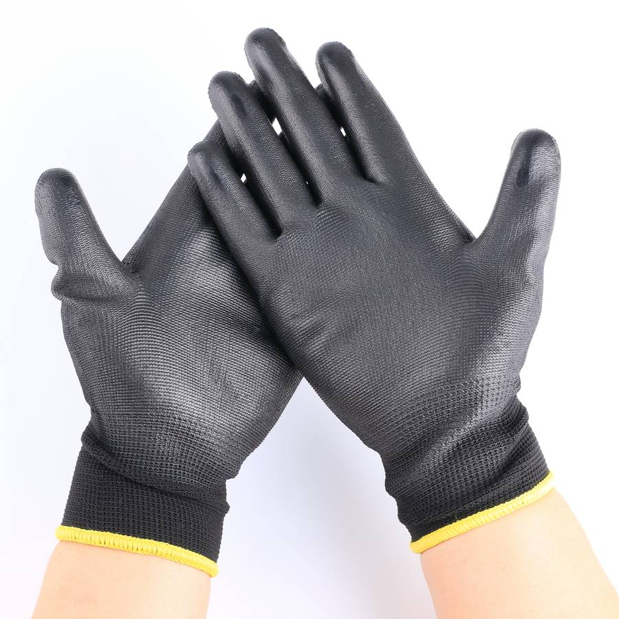 Work Gloves Color Black Size L