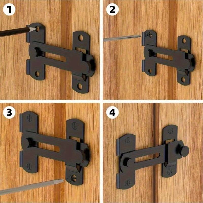 Lock Color Black 7X5Mm