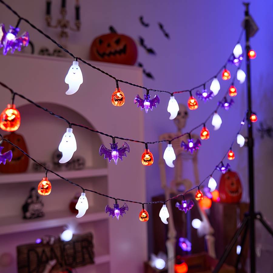Halloween Decorations Model 400Cm 157.48In 21Led Style Ghost Hand Pumpkin Bat