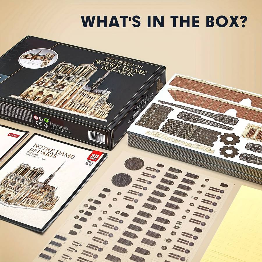 Building Toy Architectural Model Toy Set Items Notre Dame De Paris