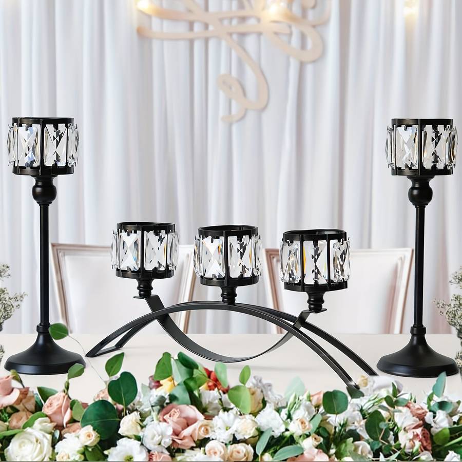 Wedding Supplies Color 5 Heads  Black