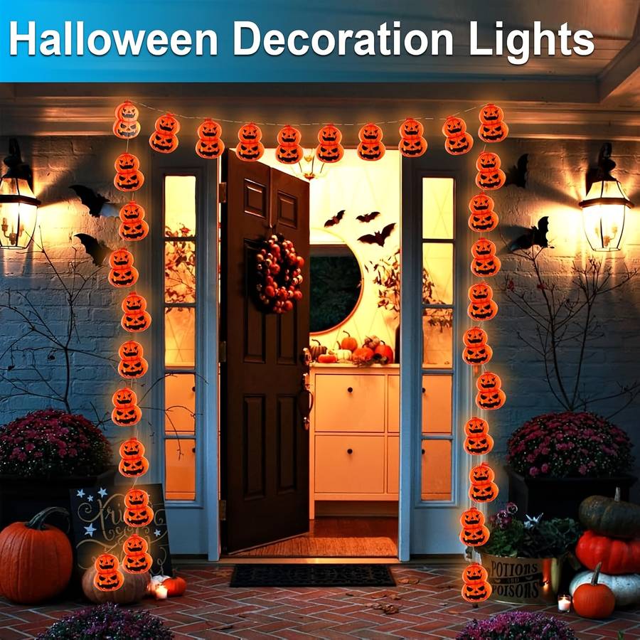 Halloween Decorations Color Warm White Light Quantity 10 Leds
