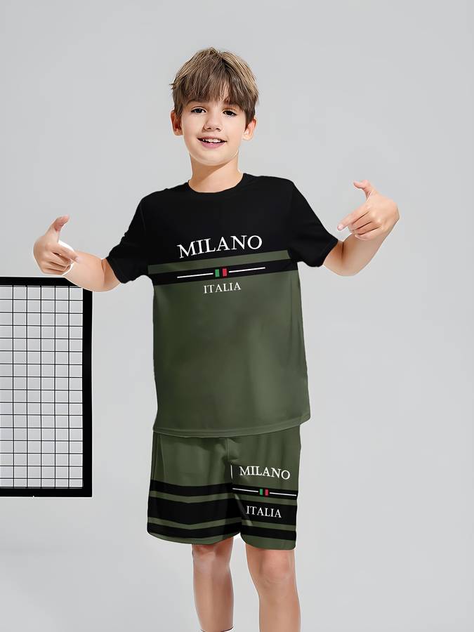 Boys T Shirt Color Mixed Color Size5-6Y