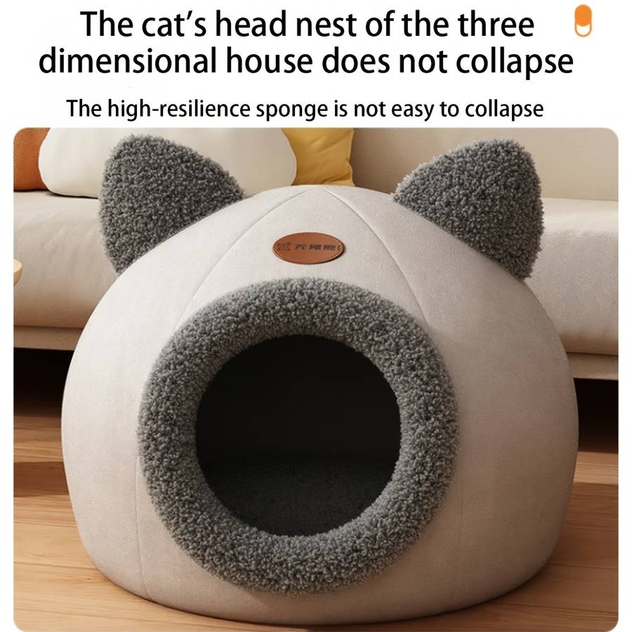Pet Supplies Color Gray 40 X 40 X 40 Large Size Suitable For Cats Under 15 Catties