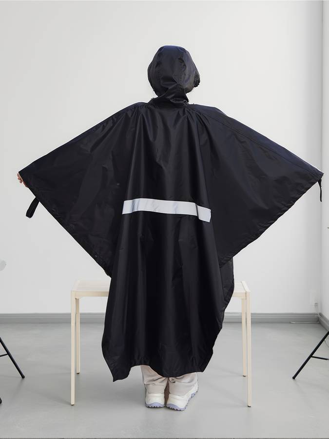 Raincoat Black Size Onesize