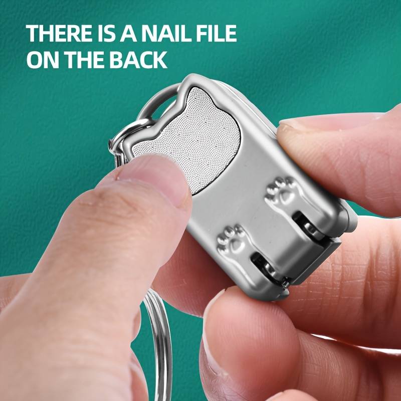 1pc Precision Professional Nail Clippers Super Sharp Folding Nail Trimmer and Edge Cutter Su