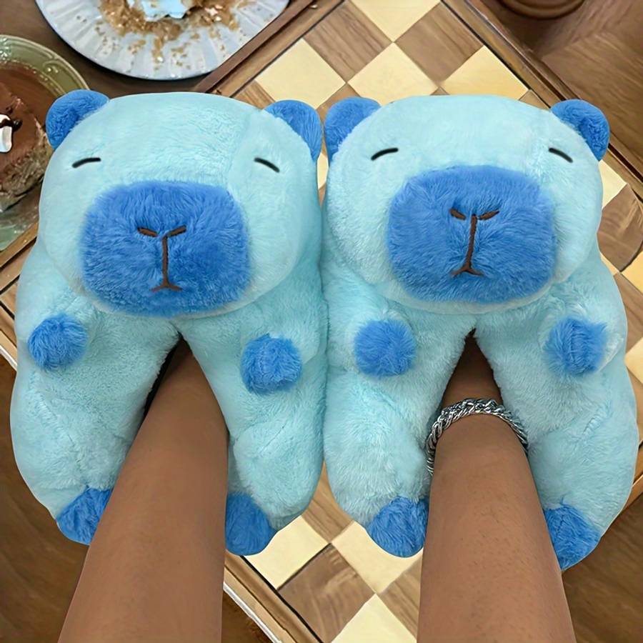 Cotton Slippers Color Sky Blue Sizeuk 7 Big Kid