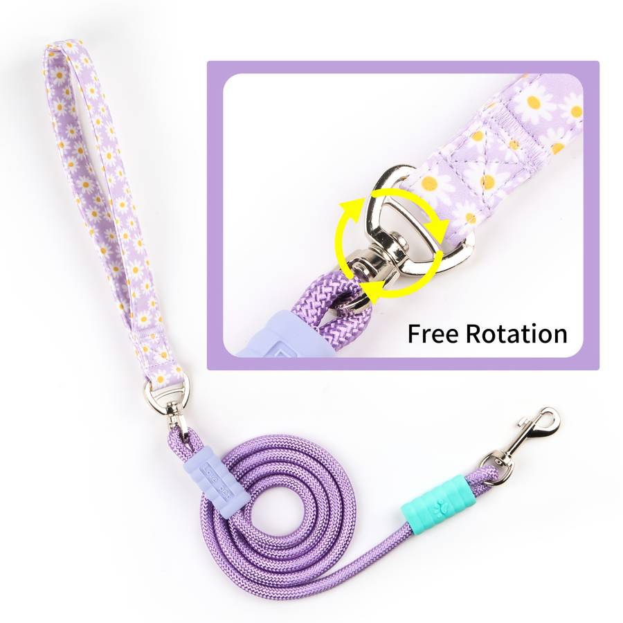 Dog Leash Color Purple Size S