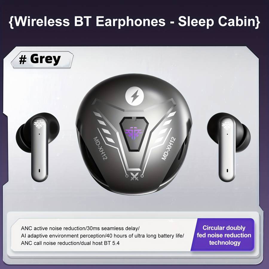 Rechargeable Wireless Earbuds Headphones Headset