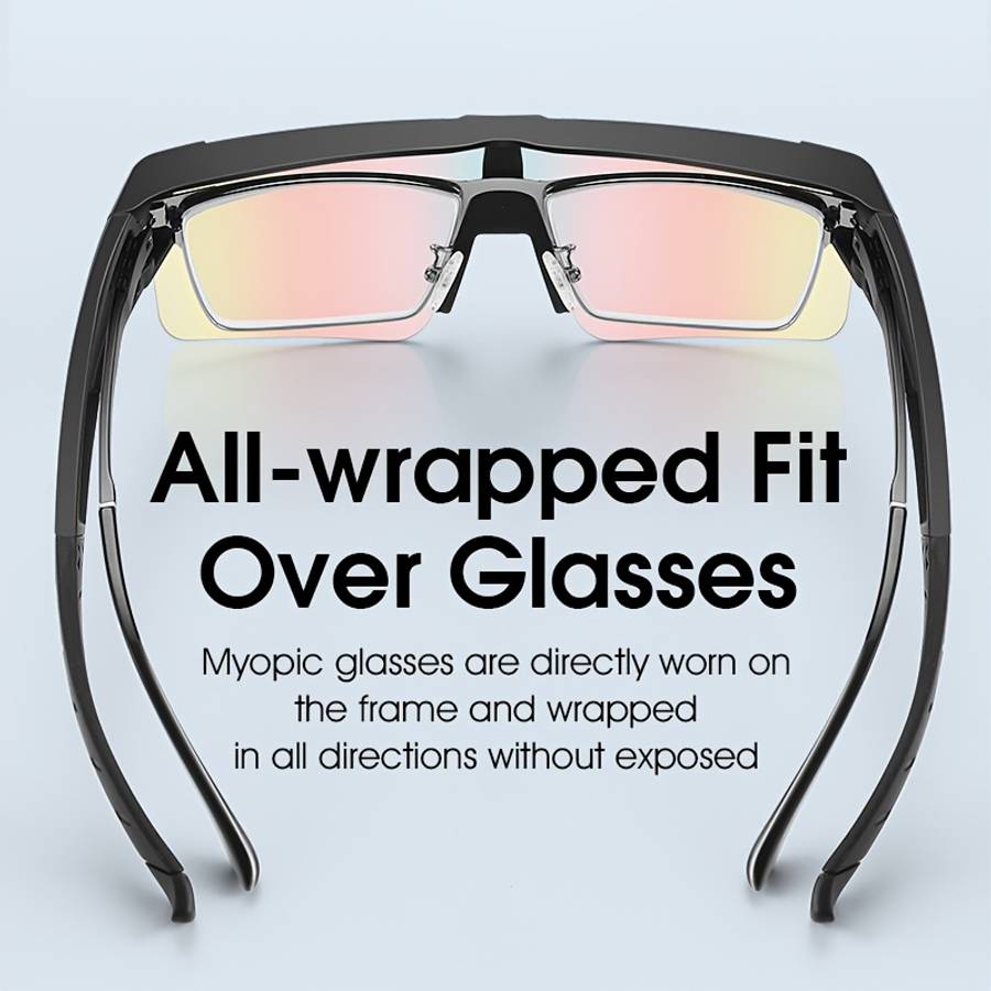 Cycling Glasses Color White