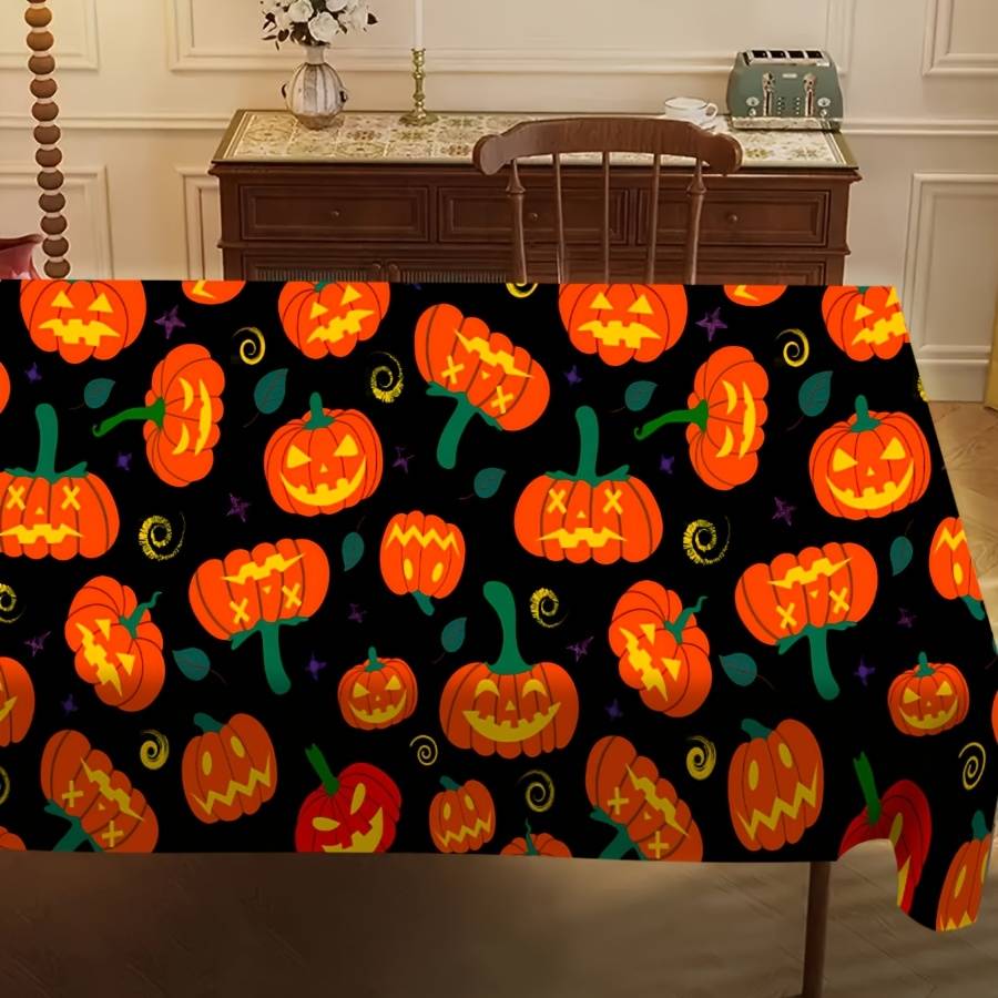 Halloween tablecloth decoration size 35.4 x 55.1in or 90 x 140cm