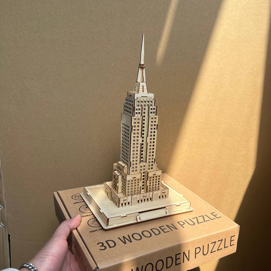Building Toy Architectural Model Toy Set Model Empire State Building