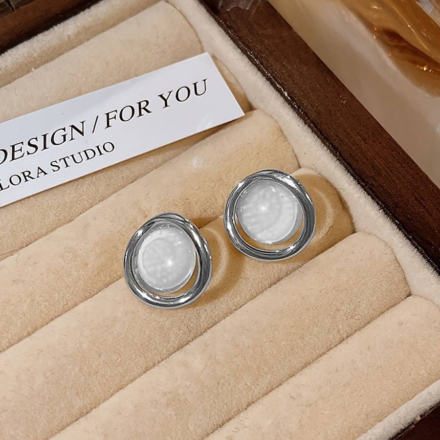 Women S Earrings Color Silvery