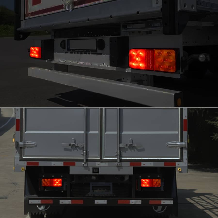 2pcs Multipurpose Led Car Light Bulb High Brightness Truck Tail Light Truck Trailer R