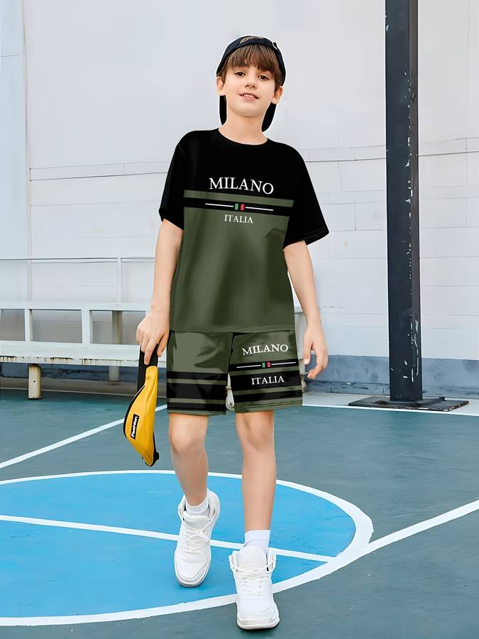Boys T Shirt Color Mixed Color Size5-6Y