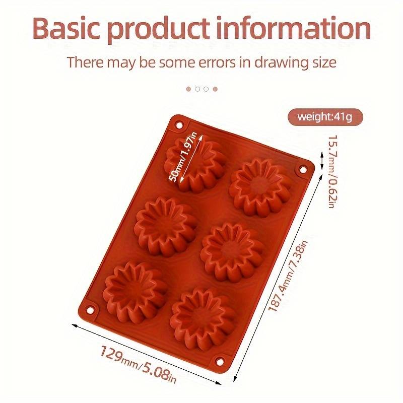 Suitable For Baking Molds Model Dark Red Whirlwind