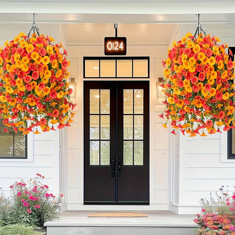 Simulated Flower Color Yelloworange Quantity45 Flowers  1 Bouquet