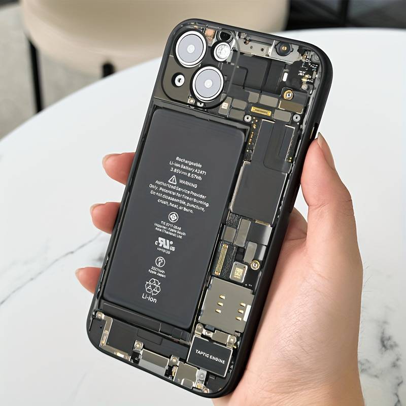 1Pc Black For iPhone 11 Phone Case Phone Cover