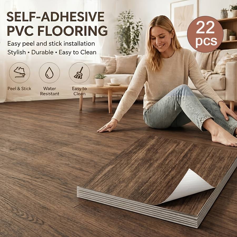 Self Adhesive Floor Stickers Gybdm26 30.5Cm*30.5Cm 22Pieces