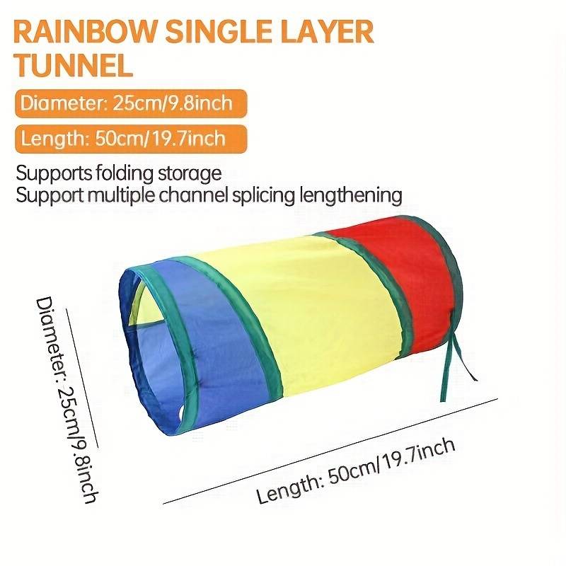 Pet Supplies Model Colorful Four  Way Tunnel