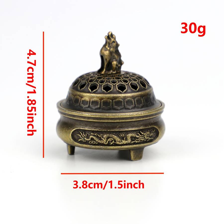 Incense Burner Items  Three Legged Qilin  Dragon And Phoenix Incense Burner  One Piece