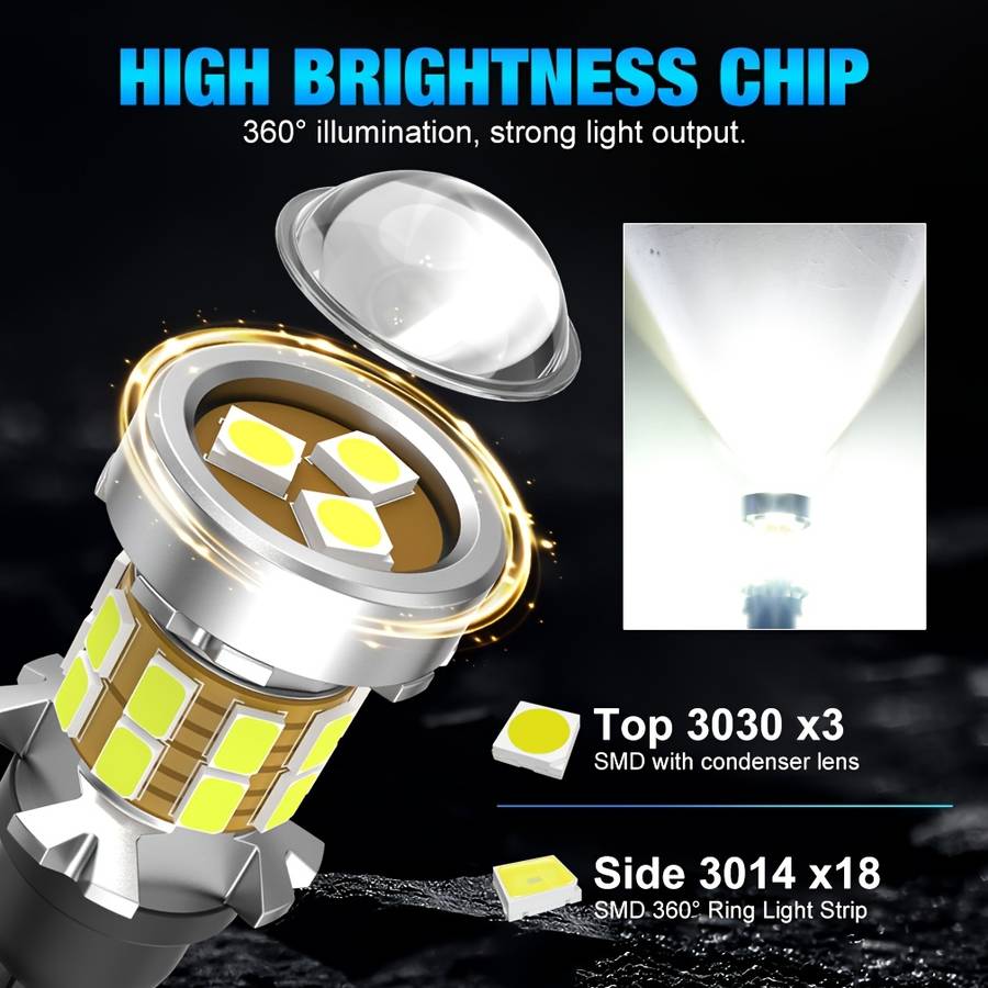 Car Lights Color White