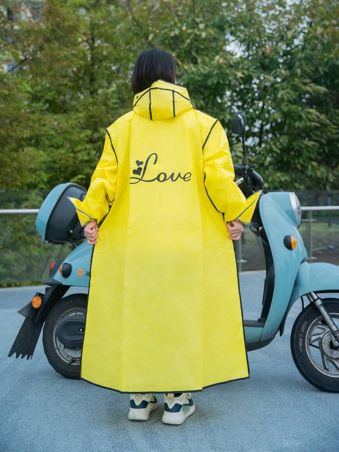 Raincoat Yellow Size L