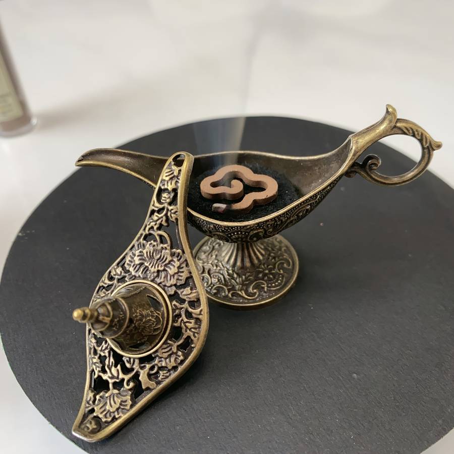 Incense Burner Color  Vintage