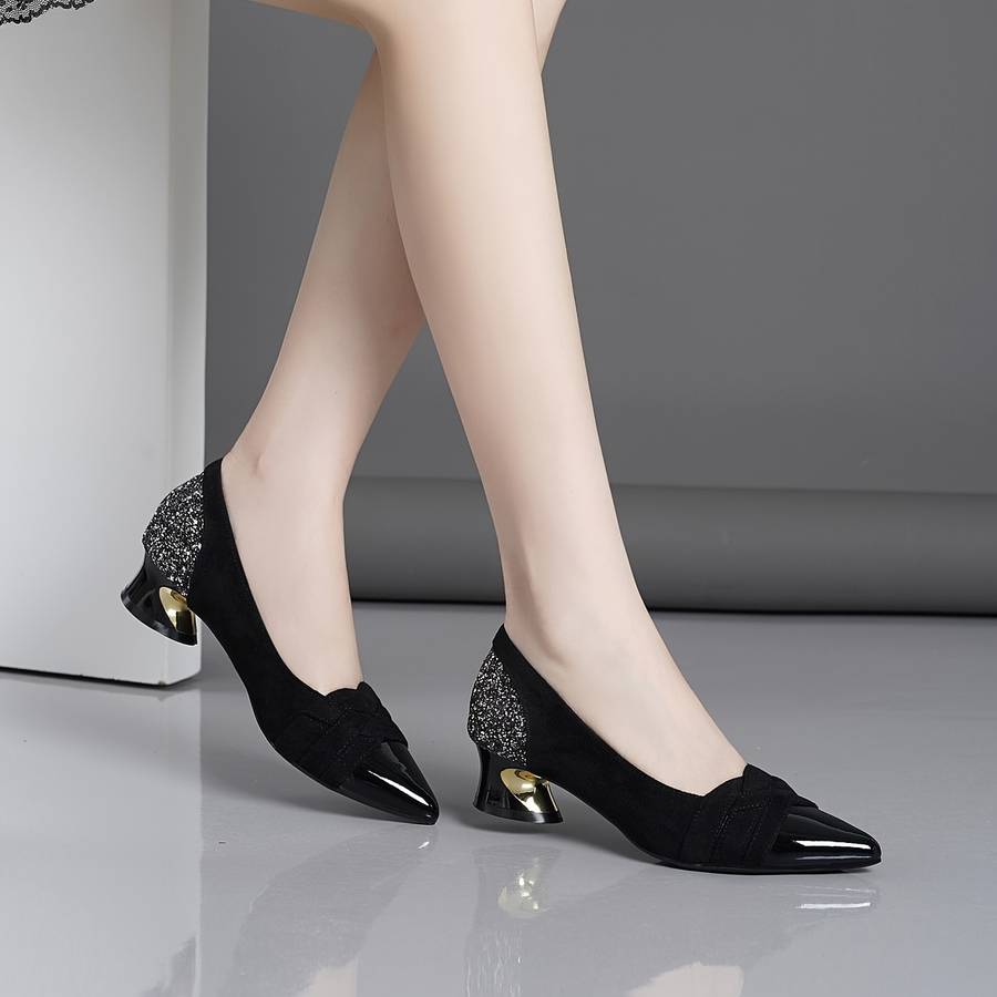 Women S High Heels Color Black Sizeuk 3.5