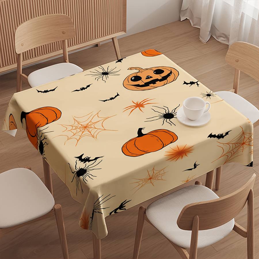 Halloween tablecloth decoration size 140cm x 220cm or 55.12in x 86.61in