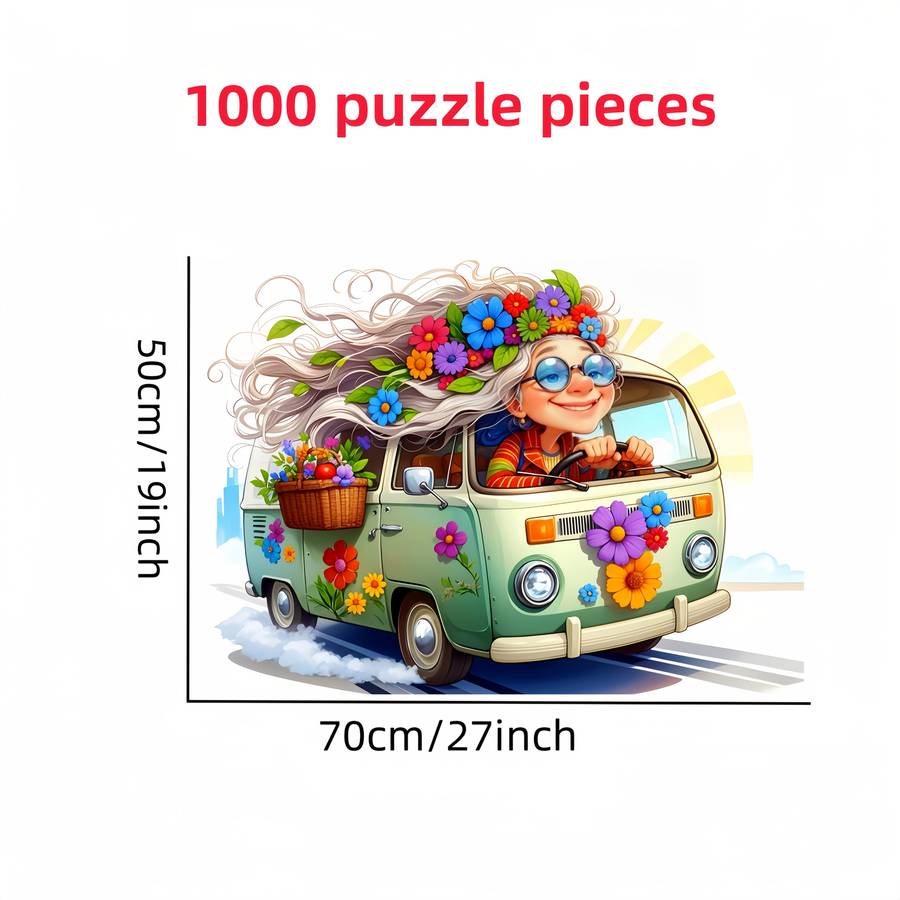 1000 Piece Paper Jigsaw Puzzle For Adults