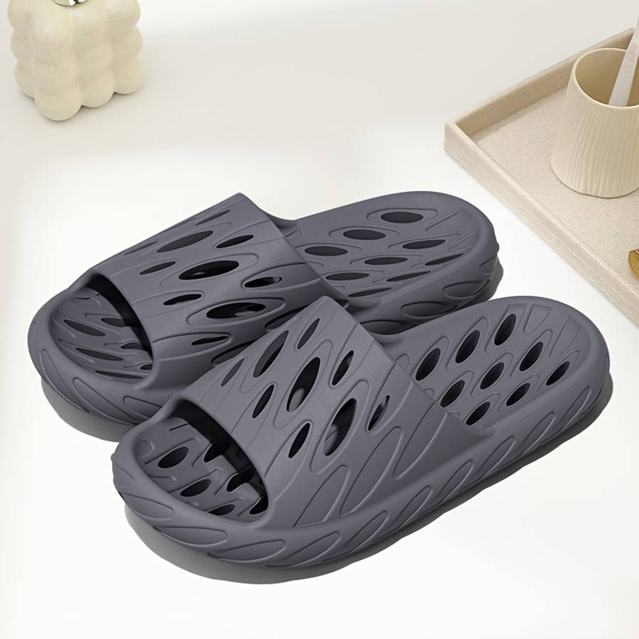 Men Slippers Summer Style Green Size Uk 8.5 To 9
