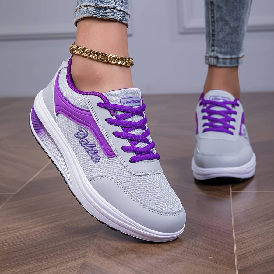Women S Sneakers Color Purple Sizeuk 5.5