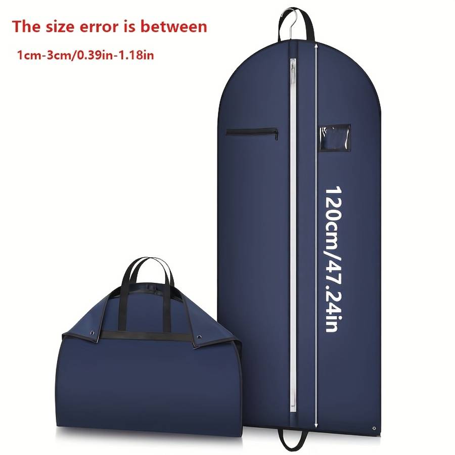 Clothing Dust Bags Color Navy Blue Size100Cm3Pcs