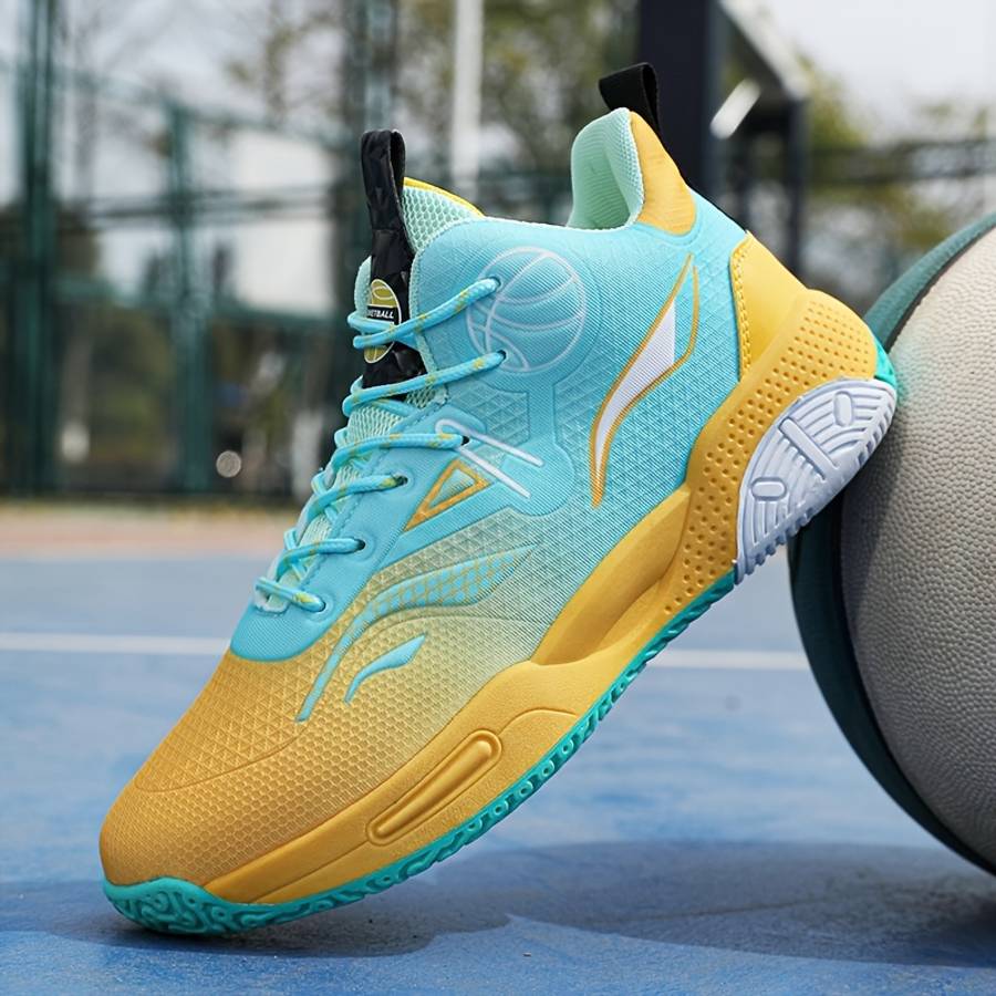 Basketball Shoes Color Yellow Sizeuk 7.5