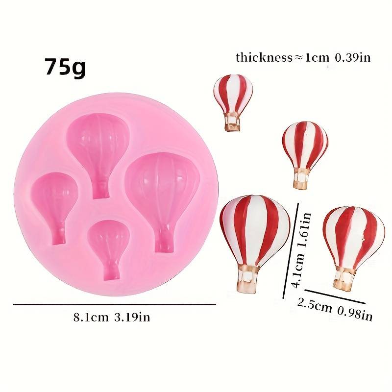 Suitable For Baking Molds Items Four Hot Air Balloons