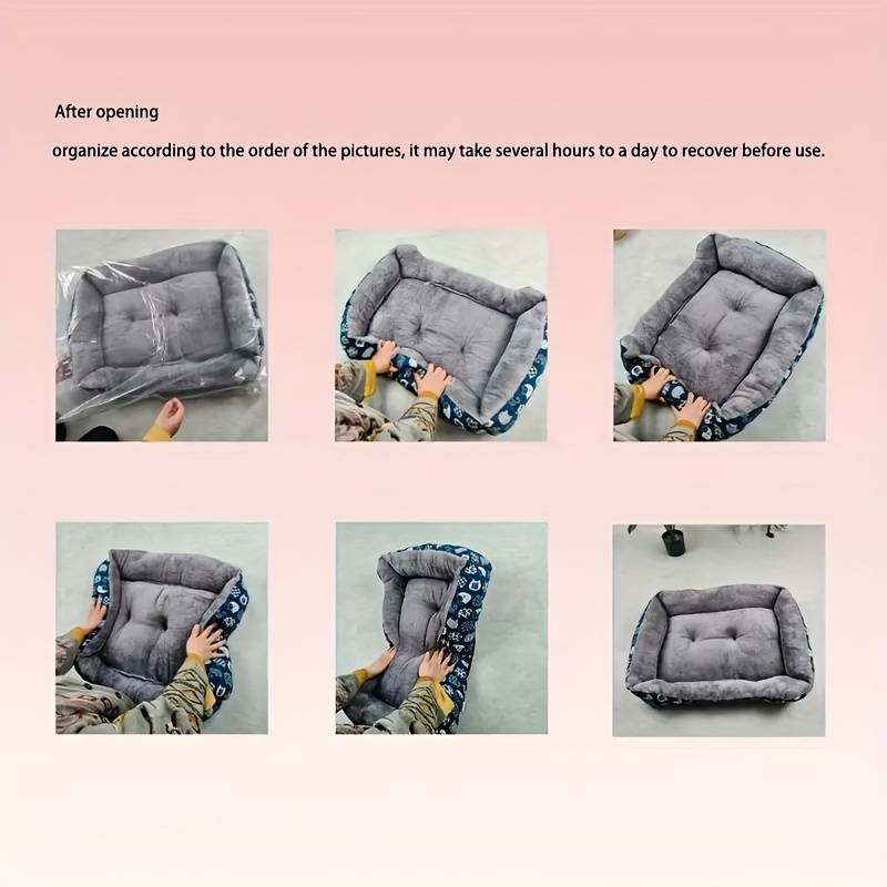 Pet supplies color Blue size S  40x30cm