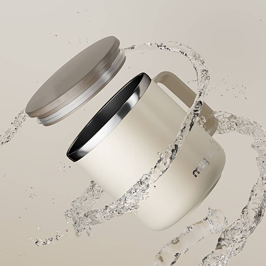 Water Cup Color Grey Capacity400Ml